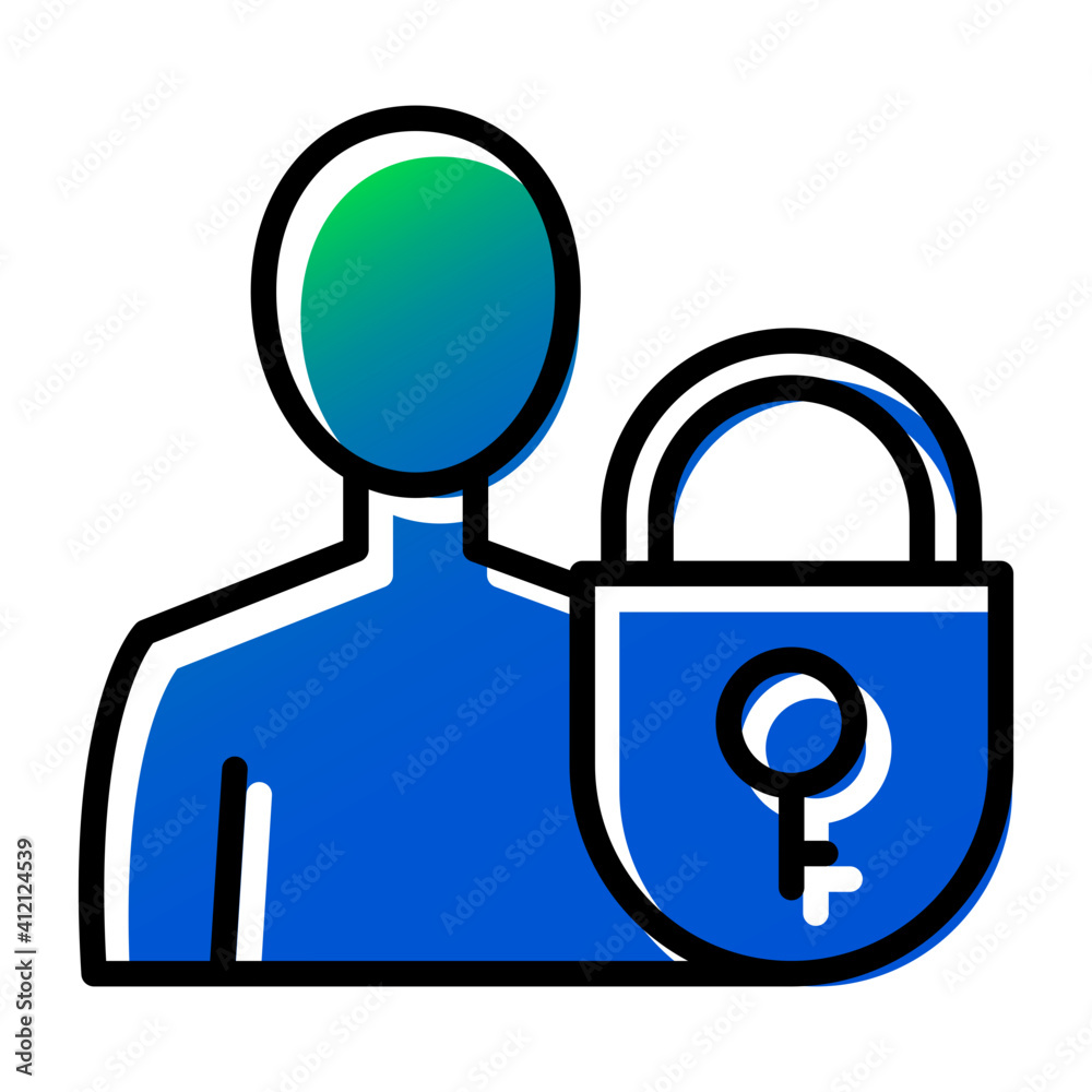 Account privacy icon Account privacy icon