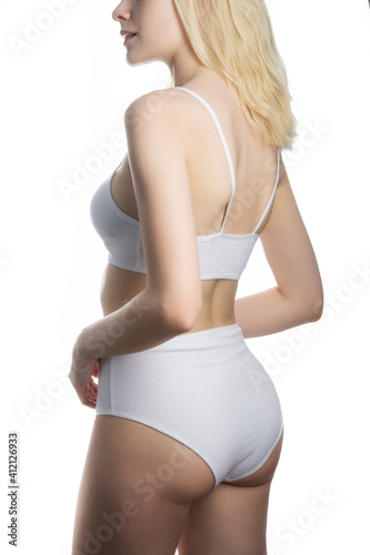 Sexy hot Lingerie model . Fashion Style. Beautiful Woman In elegant lingerie.