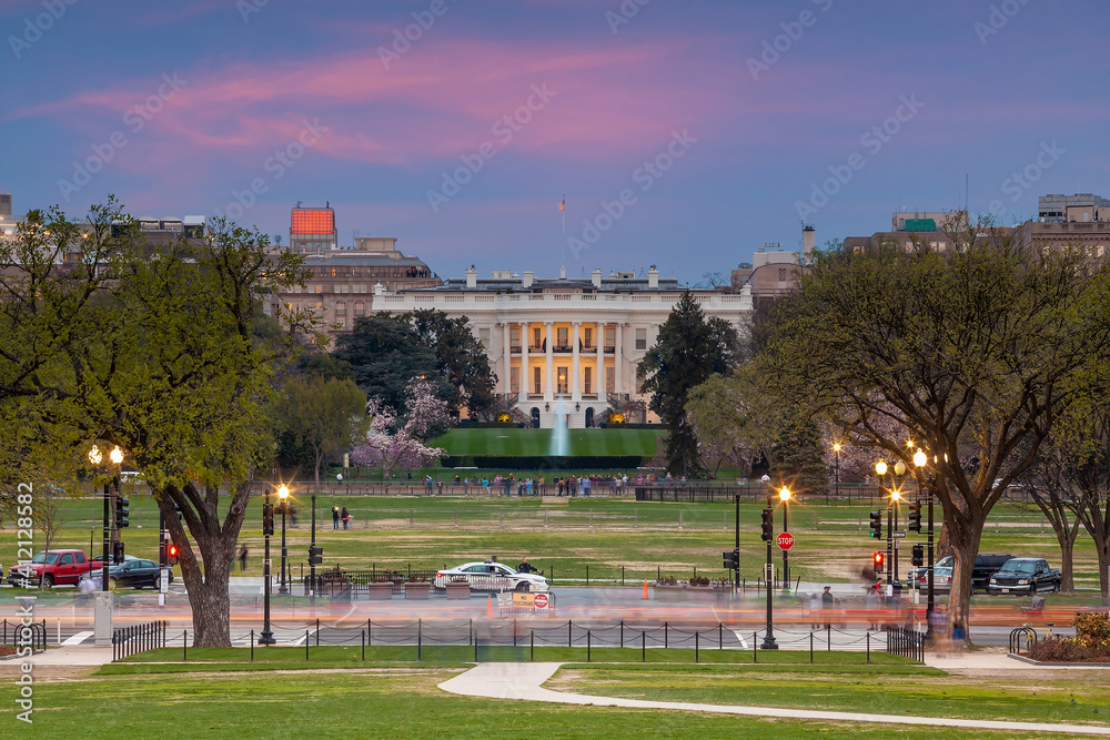 Fototapeta premium The White House in Washington, D.C. in USA