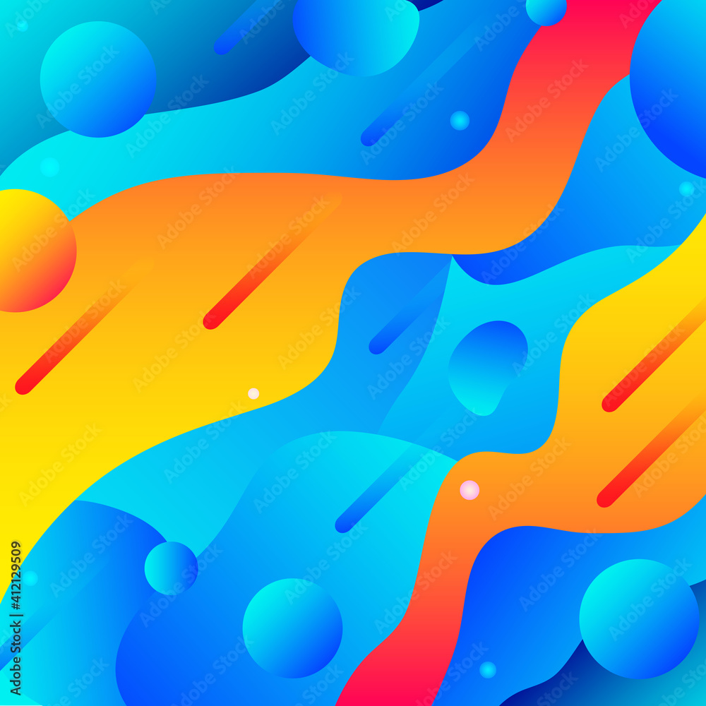 Liquid color background design. Fluid gradient shapes composition. Liquid color background design. Fluid gradient shapes composition.