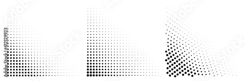Dot Background, Halftone Texture, Gradient Dots Pattern photo