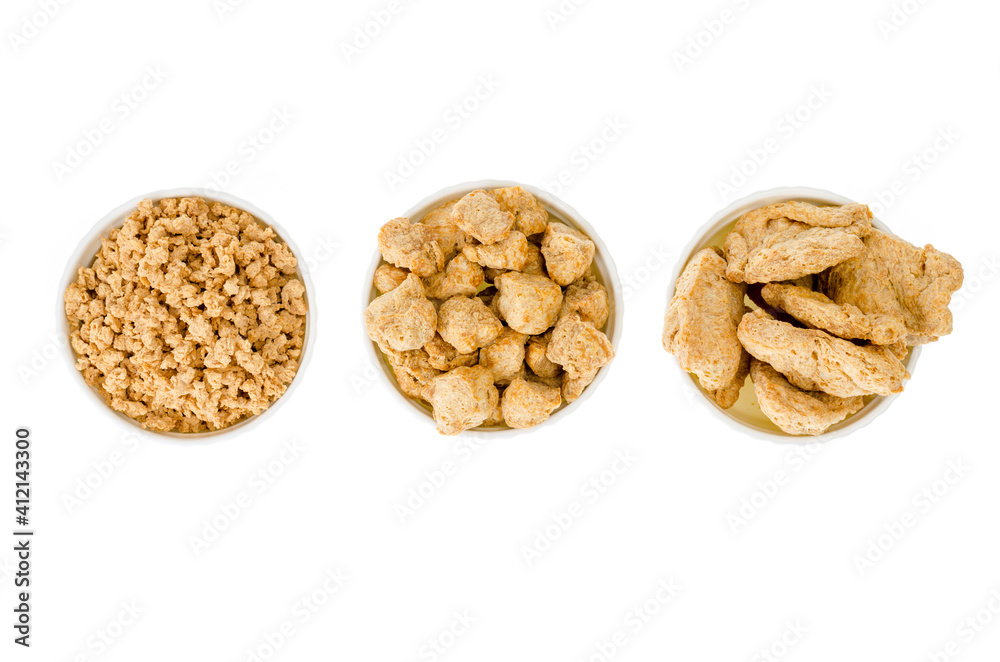 Soy products - an analogue of meat for vegetarian food. Soy products - an analogue of meat for vegetarian food.