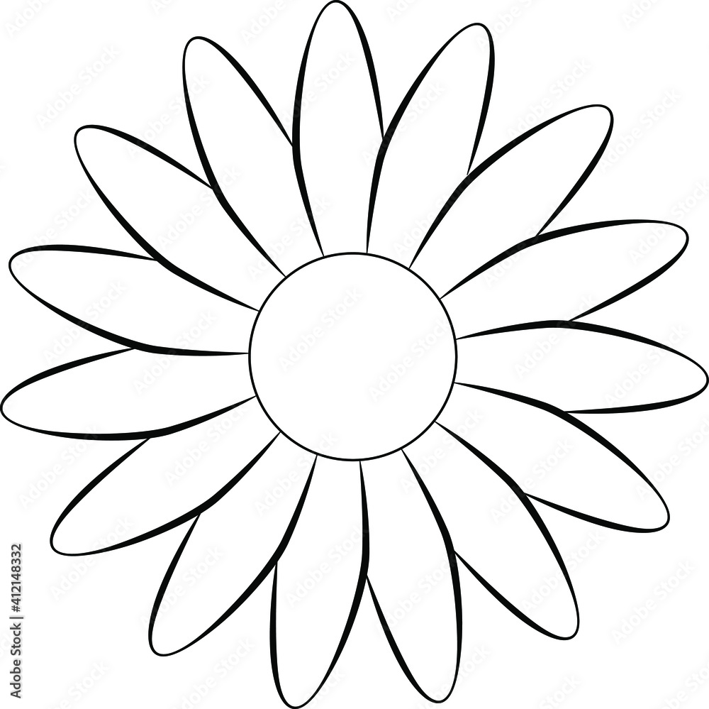 set of simple summer flowers drawings. abstract flower illustration. hand drawn vector art. black white illustration set of simple summer flowers drawings. abstract flower illustration. hand drawn vector art. black white illustration