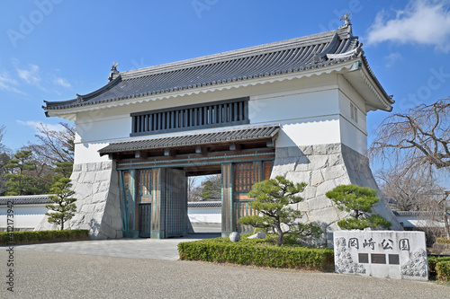 Obraz na płótnie 岡崎城大手門 愛知県岡崎市