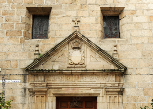 Iglesia de Santo Domingo en Ourense Orense, Galicia, España 
