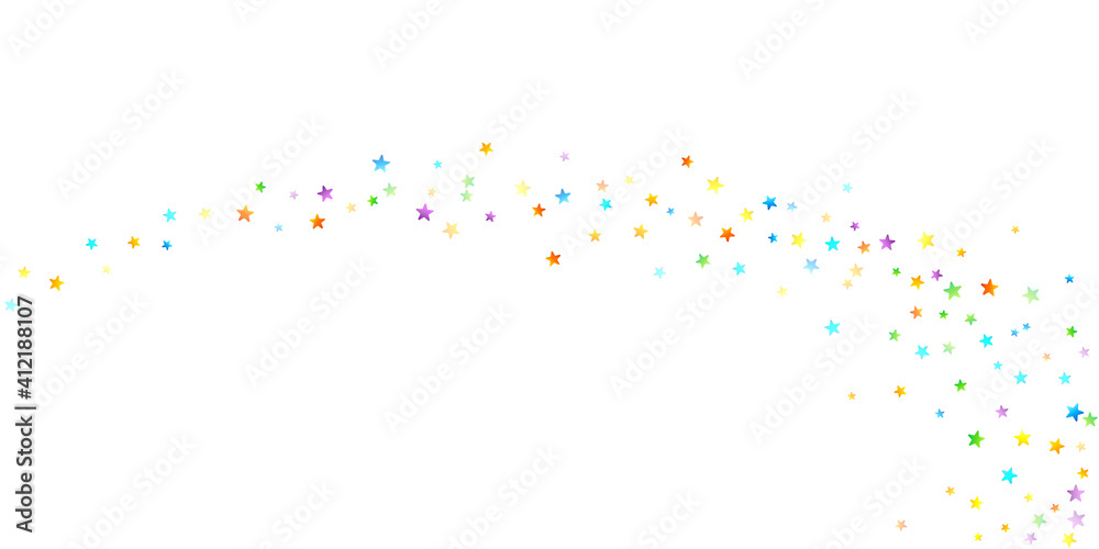 Rainbow Festive Confetti. Carnival Star Falling. Rainbow Festive Confetti. Carnival Star Falling.