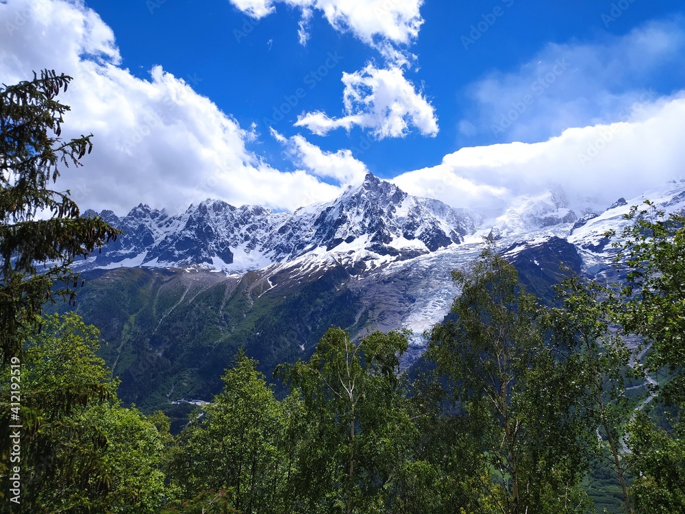 Fototapeta premium Massif du Mont Blanc, Alpes, France (44)