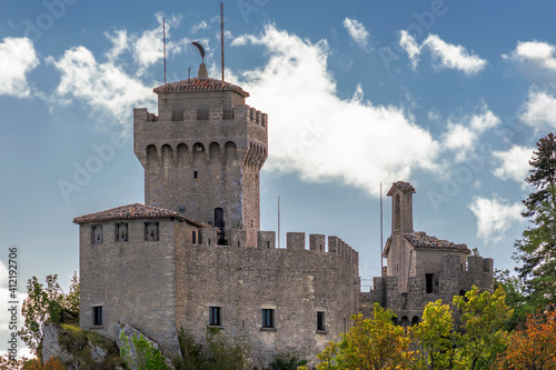 La Cesta, also known as Fratta or Second Tower, is one of the three towers that dominate the city of San Marino