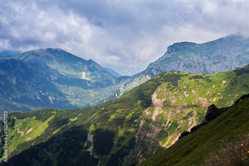 Tatra National Park on the Polish-Slovak border