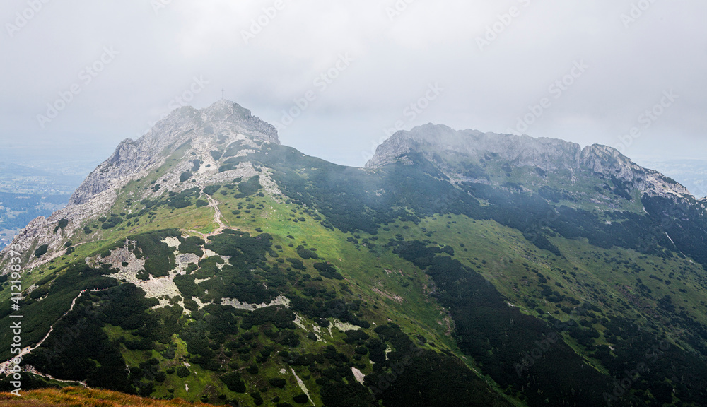 Tatra National Park on the Polish-Slovak border