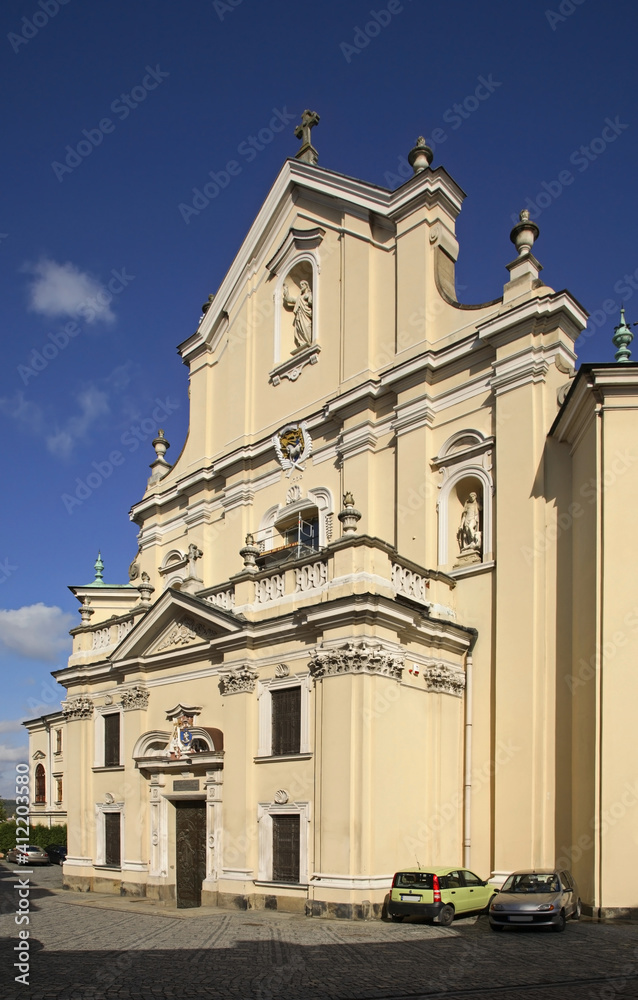 Cathedral of Assumption of Virgin and John Baptistin in Przemysl. Poland