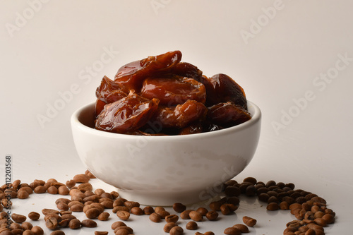 dates fruit , famous for it in the regions of [Al-Qatif, Al-Qassim, Al-Kharj and Al-Hasa] in Saudi Arabia. It is characterized by preserving its good flavor after a long period of storage.
