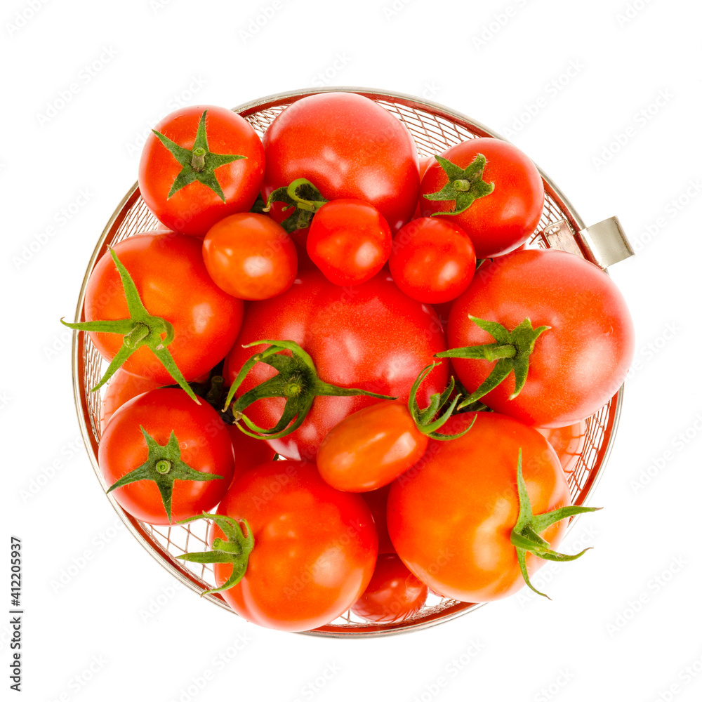 Ripe tasty juicy tomatoes of different shapes. Studio Photo Ripe tasty juicy tomatoes of different shapes. Studio Photo