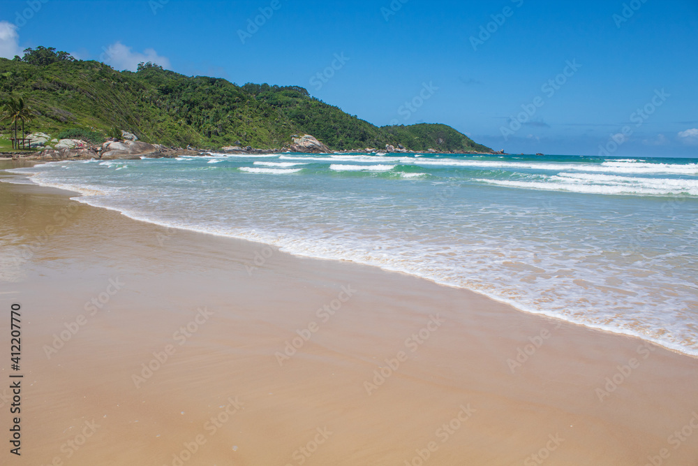 beach located at Atalaia beach, Mariscal beach, Bombinhas, Santa Catarina, Brazil