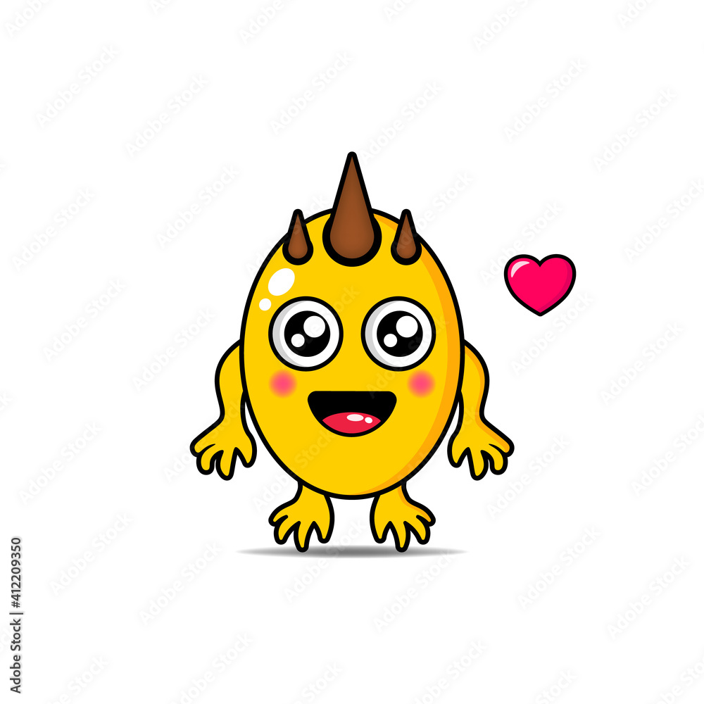 cute illustration monsters design mascot kawaii cute illustration monsters design mascot kawaii