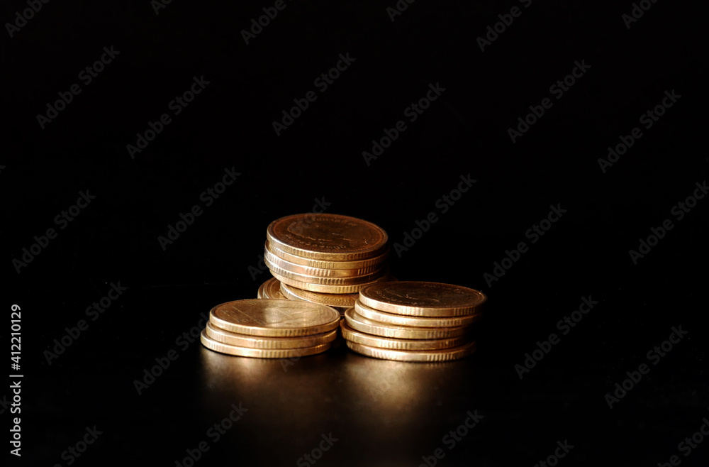 stacks of gold money coin background concept saving money stacks of gold money coin background concept saving money