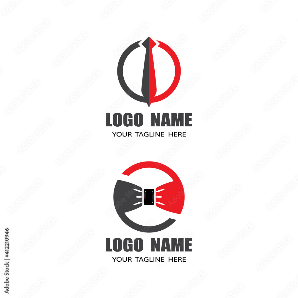 Tuxedo Logo Template vector symbol nature Tuxedo Logo Template vector symbol nature