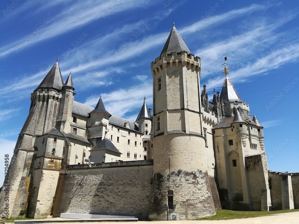 Château de Saumur, Pays de la Loire, france