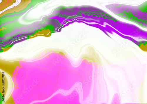 Bright abstract background in style Fluid art