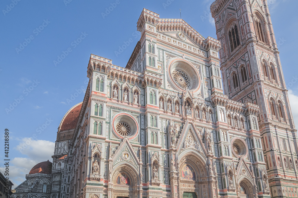 Cathedral of Saint Mary of the Flower. Florence, Italy