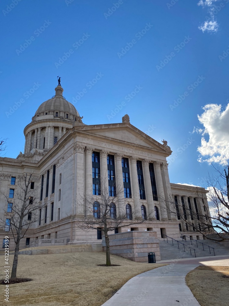 Obraz premium Oklahoma capital building 
