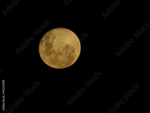 Golden moon.