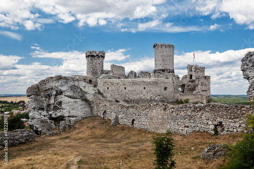 Ogrodzieniec Castle in Poland  Europe