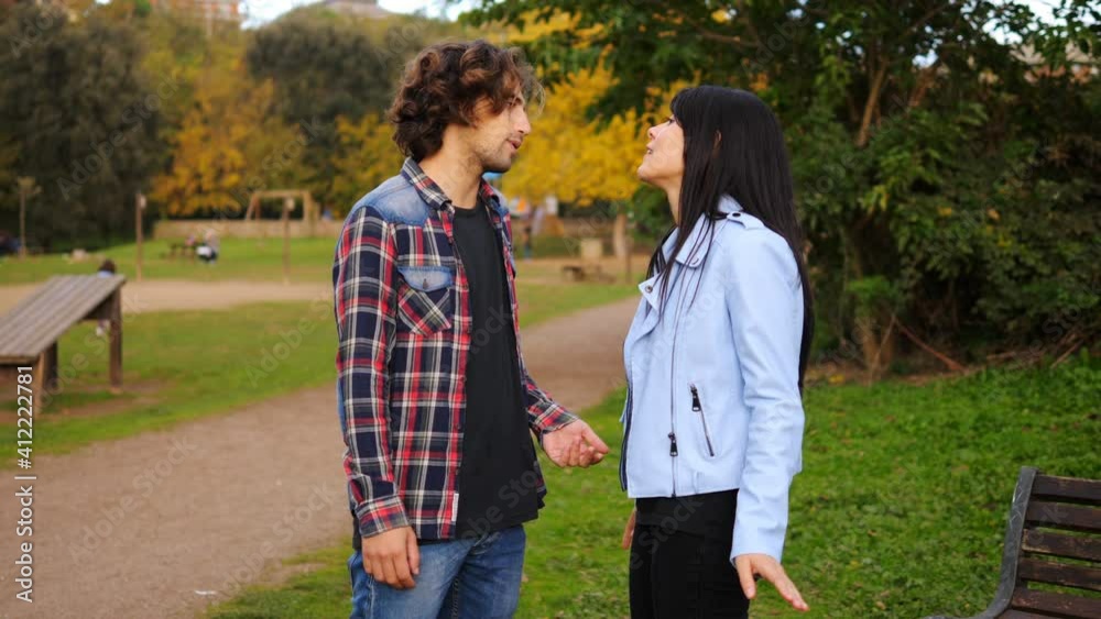 male complicity - girl with her friend is excluded when a third friend arrives male complicity - girl with her friend is excluded when a third friend arrives