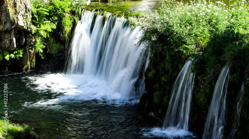 Cascata de   gua na Serra da Estrela. Waterfall