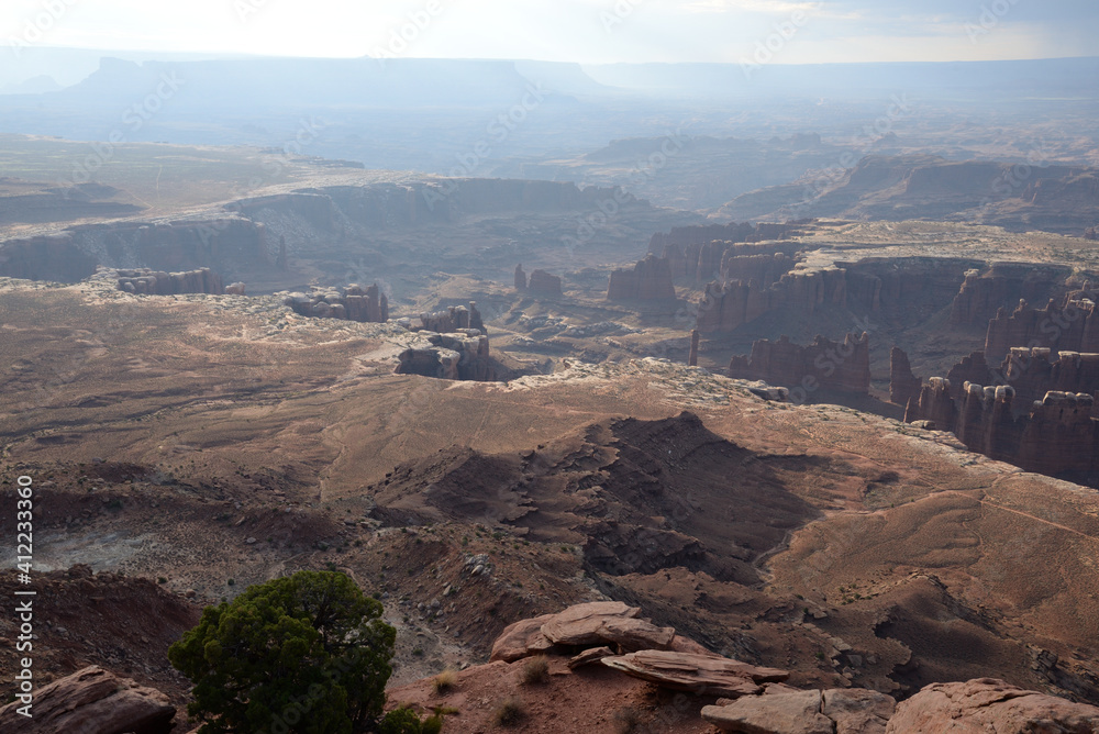 View from Island in the Sky in Canyonlands National Park View from Island in the Sky in Canyonlands National Park