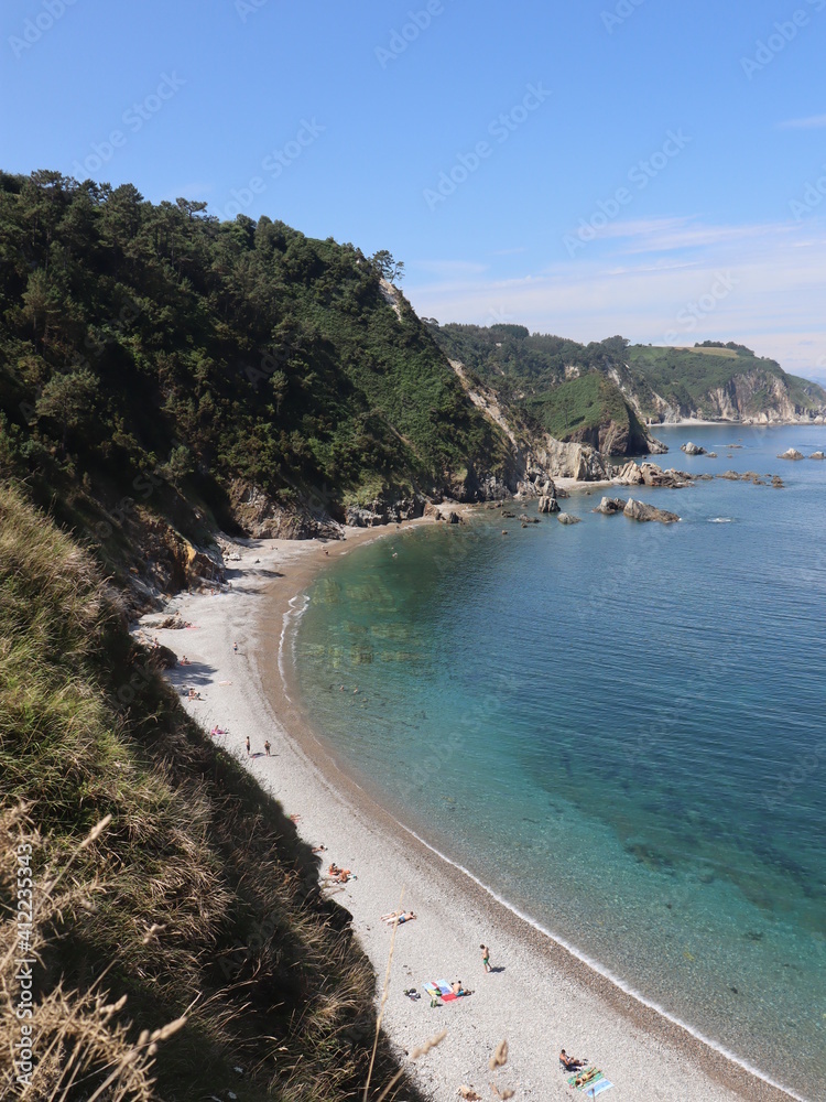 Playa del silencio , Asturias