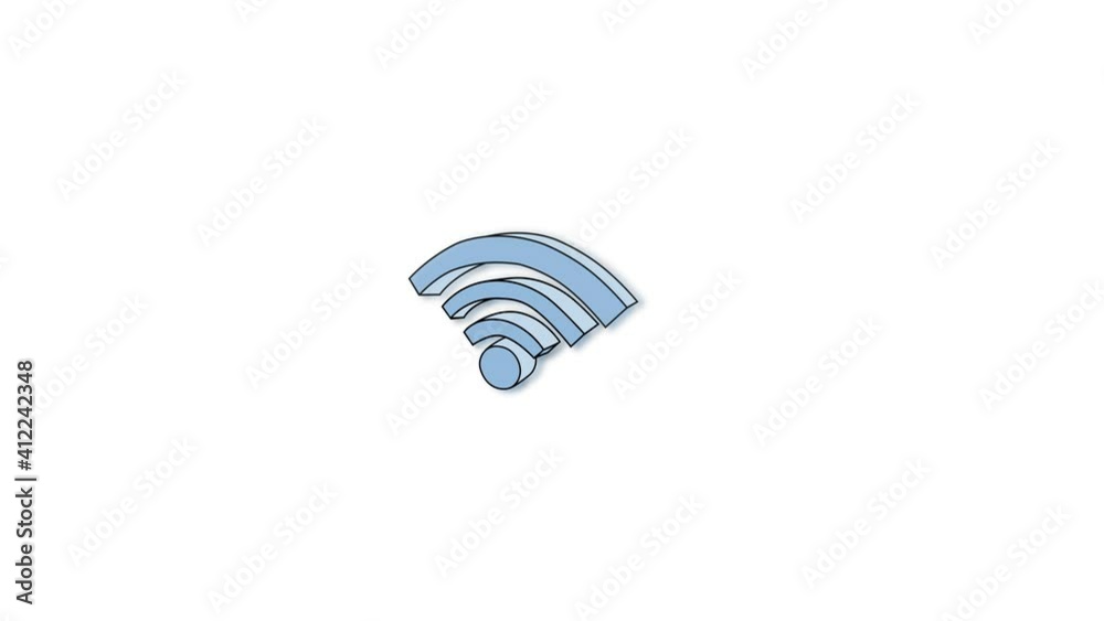 Wi fi. Wi-Fi free zone. Wireless technology. World technology. 4k video Wi fi. Wi-Fi free zone. Wireless technology. World technology. 4k video