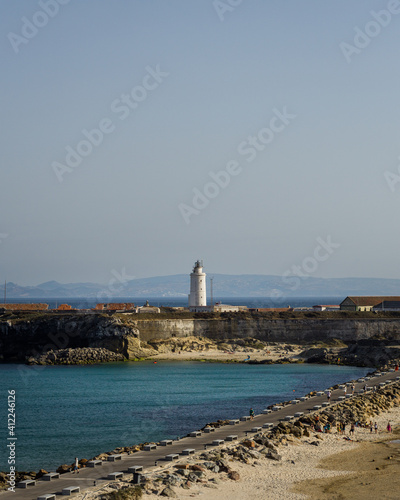 lighthouse in tarifa spain