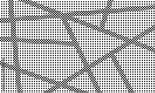  triangle pattern background in checkered design.