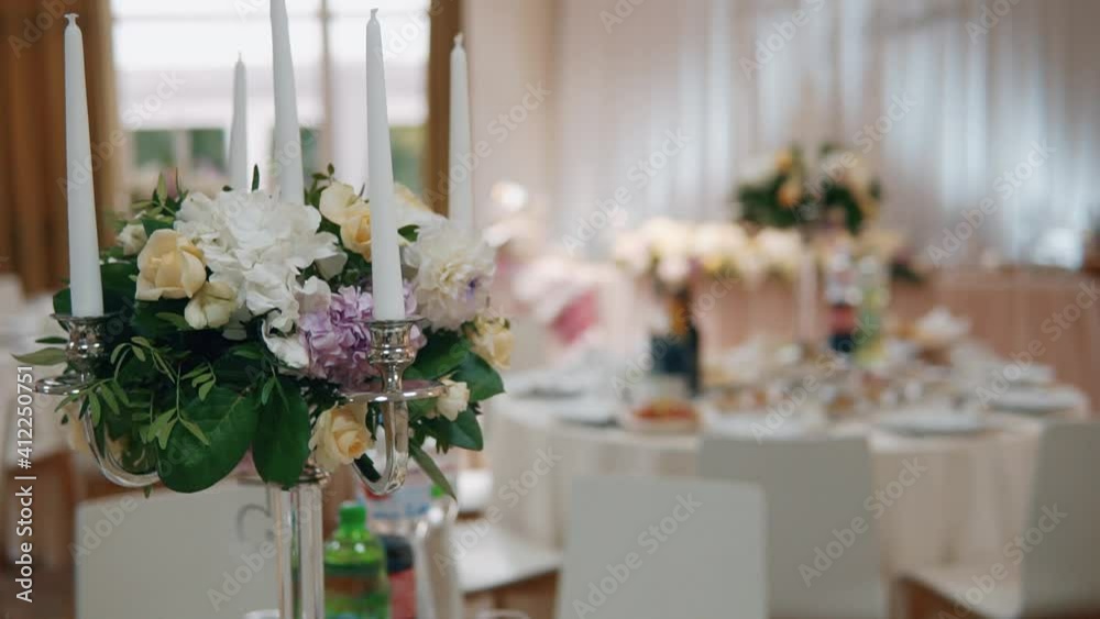 beautiful table decorations in the restaurant beautiful table decorations in the restaurant