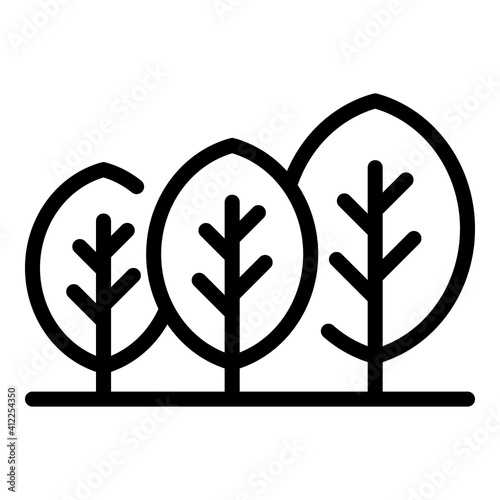 Growth modified food icon. Outline growth modified food vector icon for web design isolated on white background