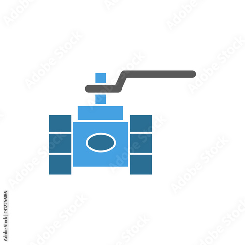 Ball valve icon