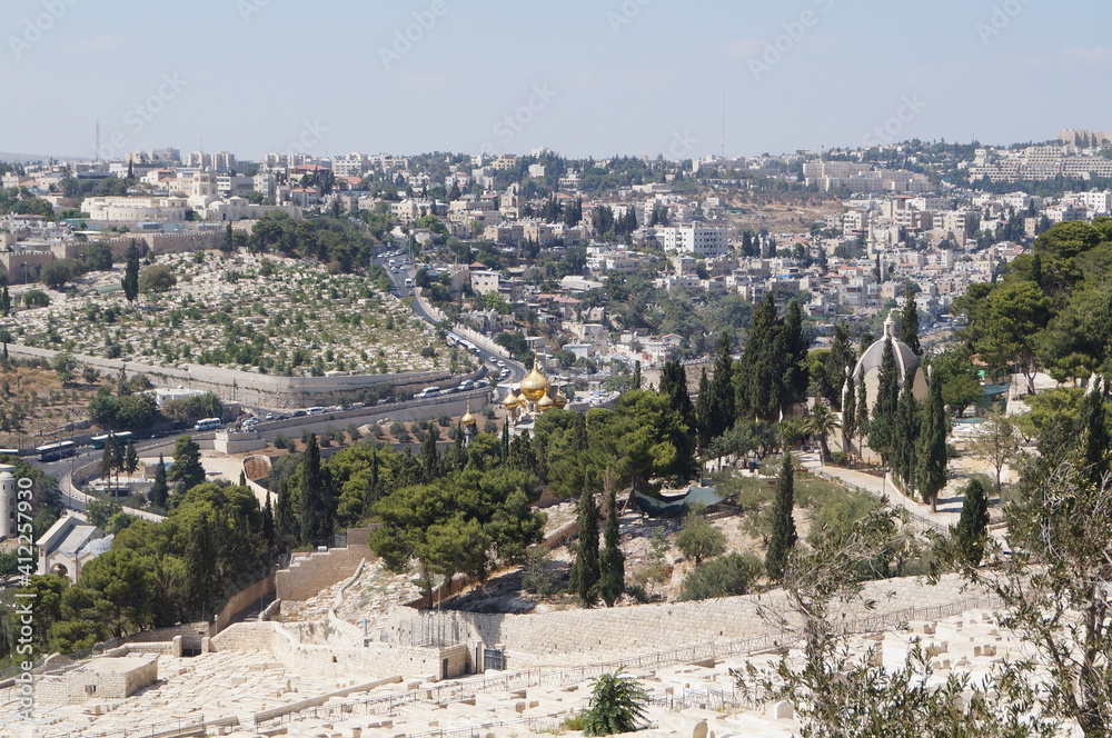 old and new Jerusalem