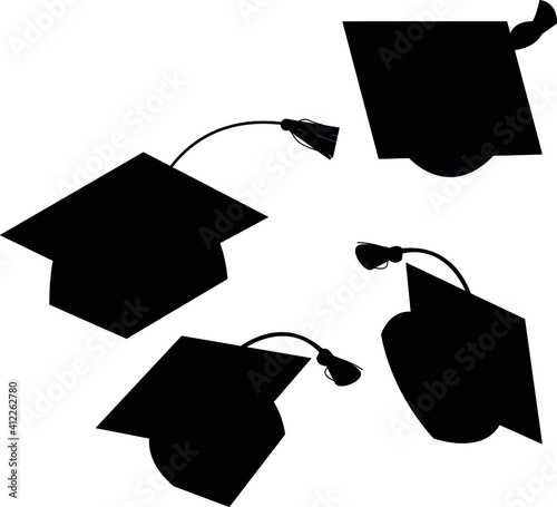 Tossing mortarboards