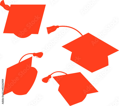 Tossing mortarboards