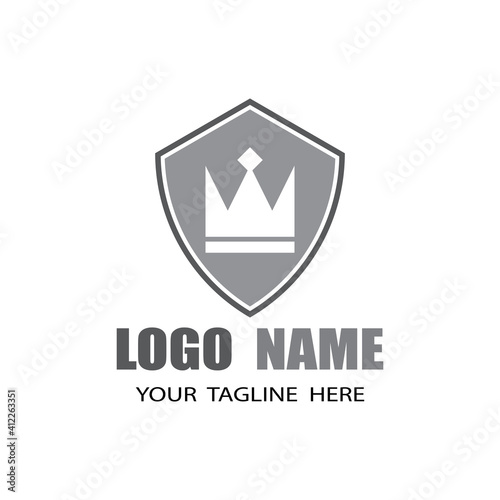 Crown Logo Template vector icon illustration design Free Download Crown Logo Template vector icon illustration design - GFXLoad