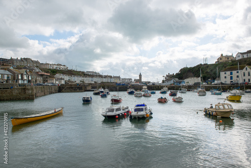 boats in the harbor