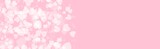 Abstract Backgrounds hart bokeh on pink background with copy space in valentine 's day