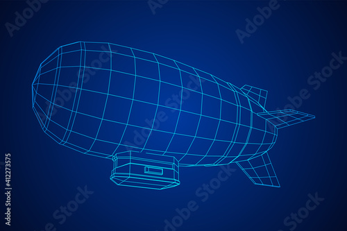Airship dirigible airway travel transport