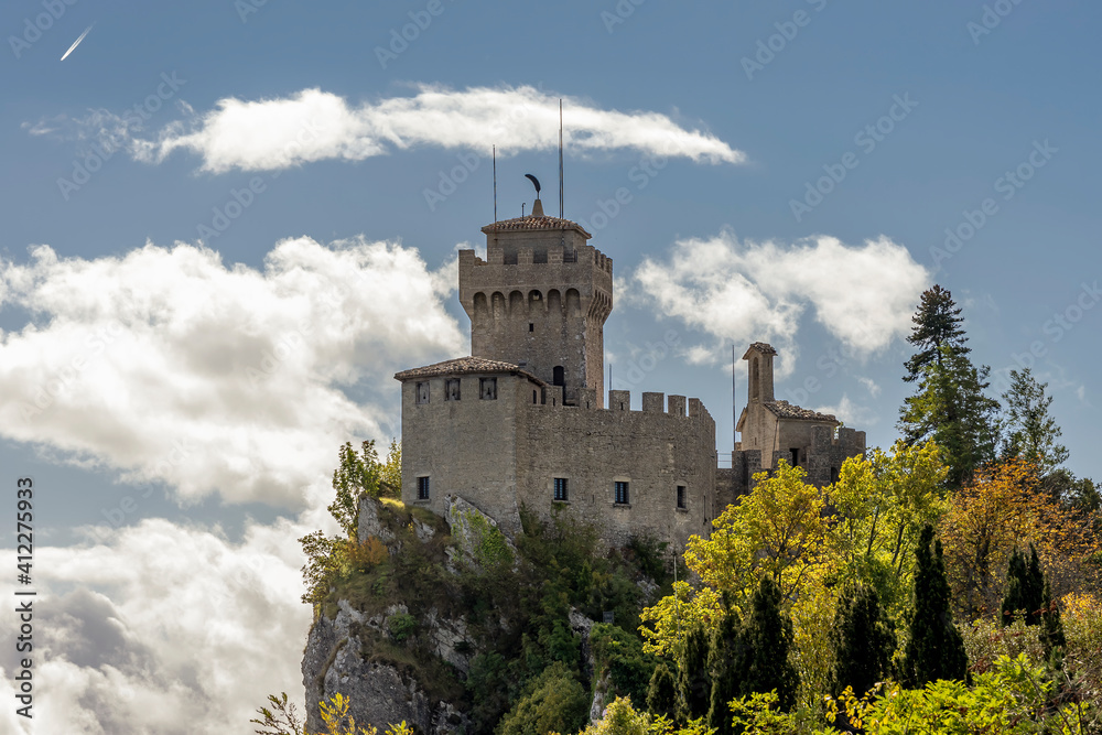 La Cesta, also known as Fratta or Second Tower, is one of the three towers that dominate the city of San Marino