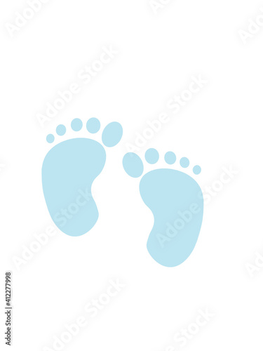 baby footprints boy