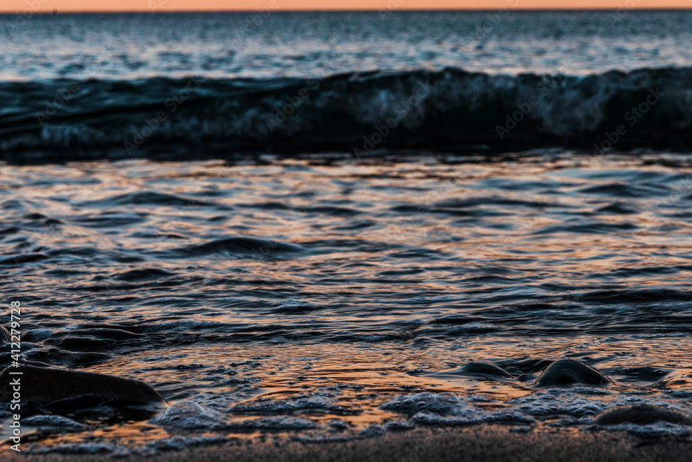 Fototapeta premium wave on the beach