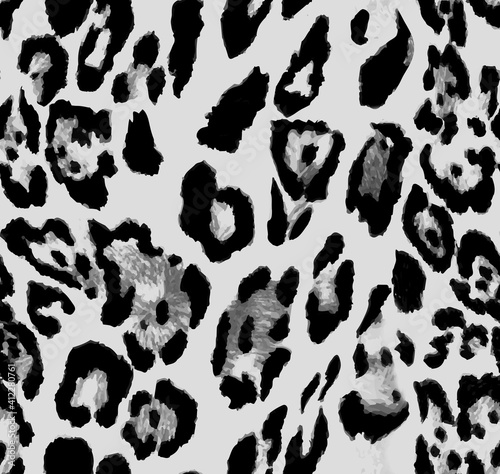 Photography Seamless leopard pattern, leopard texture, animal print