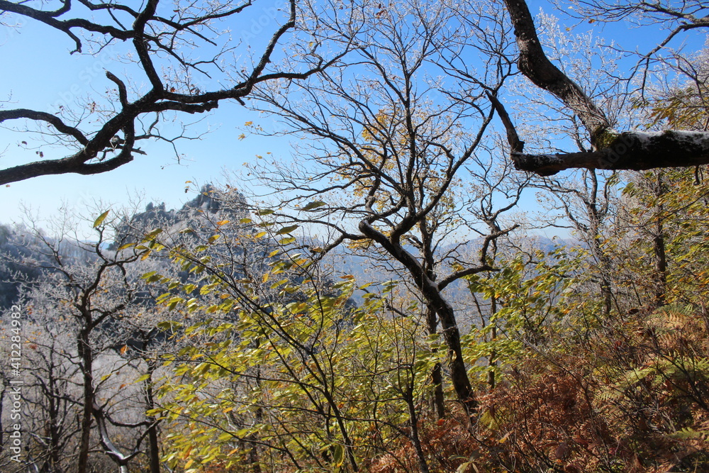 view of the top of the mountain view of the top of the mountain