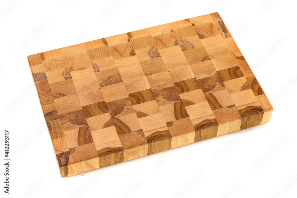 Wooden cutting board isolated on white. Wooden cutting board isolated on white.